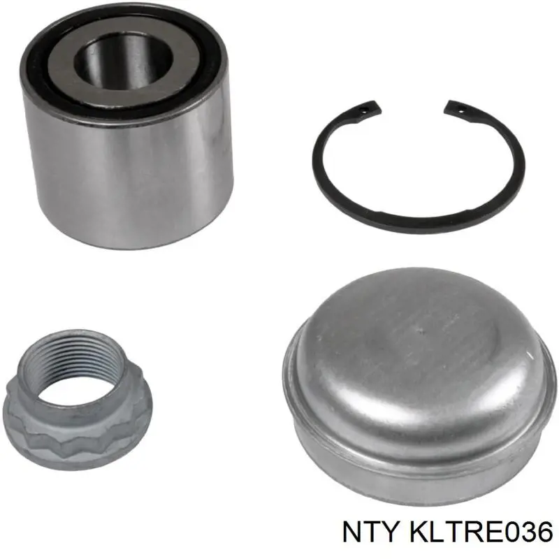 Купить KLTRE036 NTY Подшипник задней ступицы