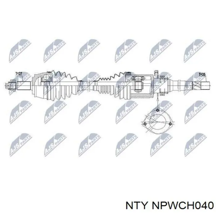 Купить NPWCH040 NTY 