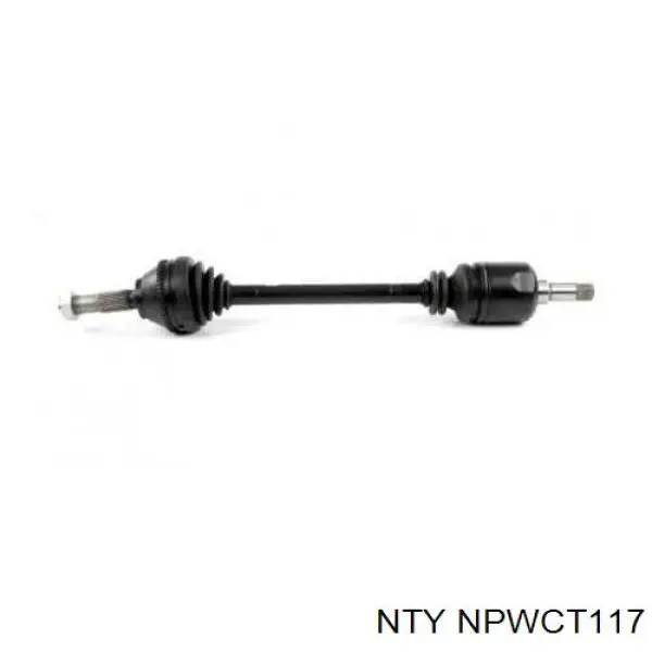 Привод передний левый NTY NPWCT117 цена, от 109.12 USD