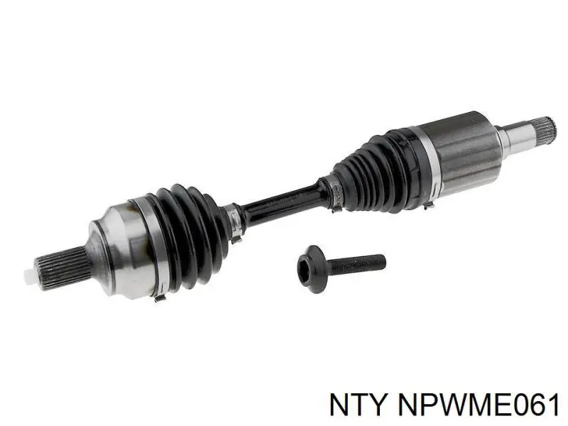 NPW-ME-061 NTY полуось (привод передняя правая)