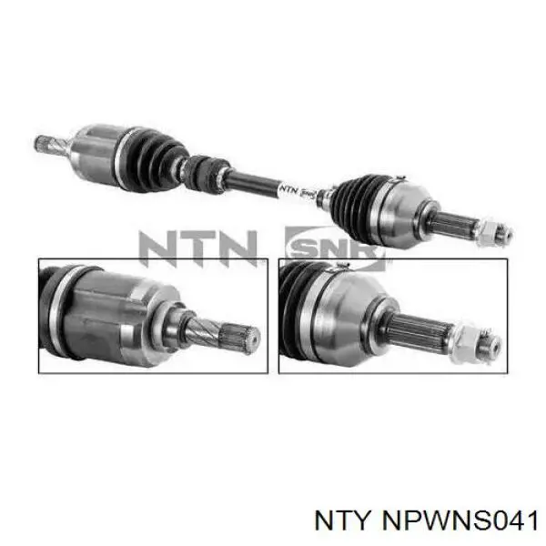 Привод передний правый Pascal G21037PC цена, от 114.71 USD