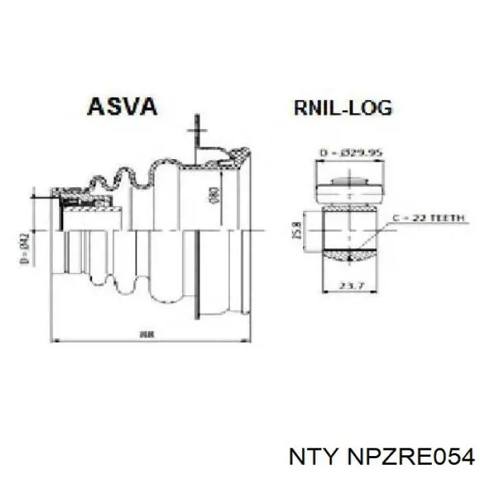 NPZRE054 NTY