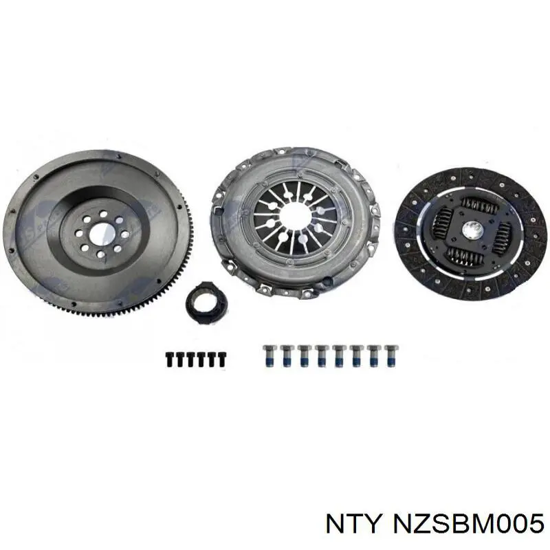Комплект сцепления (3 части) NTY NZSBM005 цена, от 278.74 USD