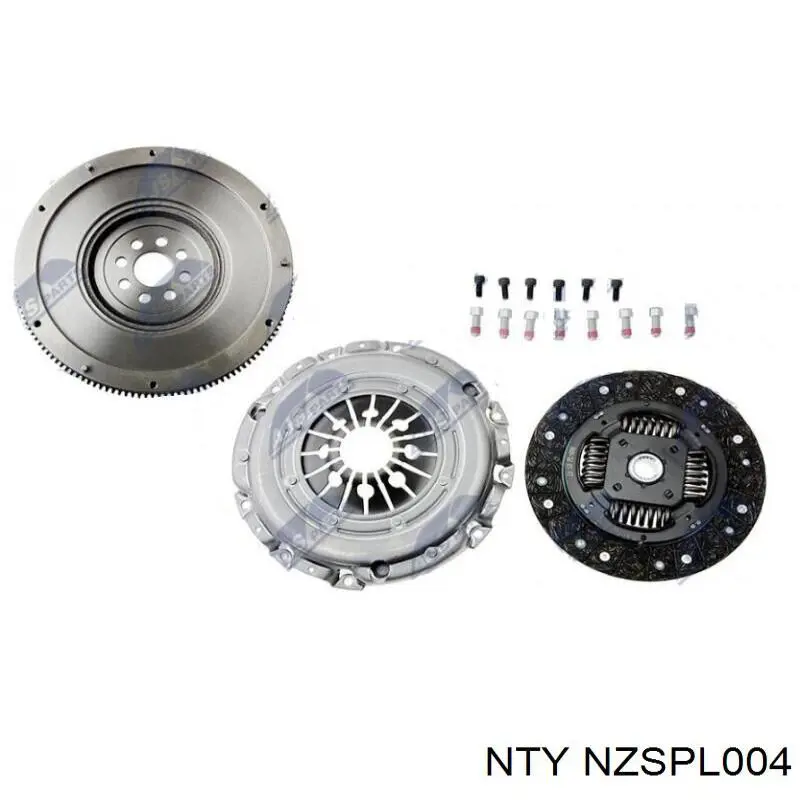 Комплект сцепления (3 части) NTY NZSPL004 цена, от 209.69 USD