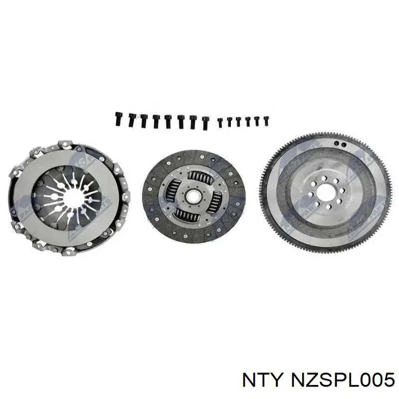 Маховик двигателя NTY NZSPL005