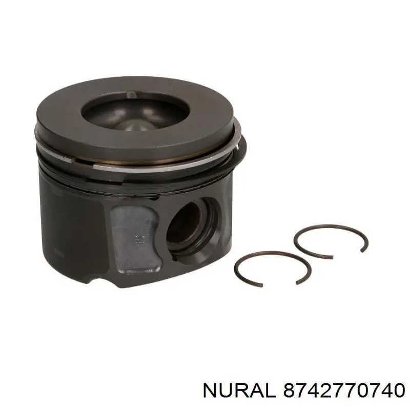 87-427707-40 Nural поршень в комплекте на 1 цилиндр, 2-й ремонт (+0,50)