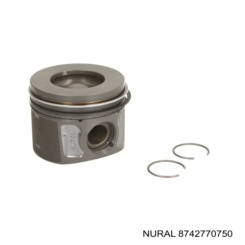 87-427707-50 Nural поршень в комплекте на 1 цилиндр, 2-й ремонт (+0,50)