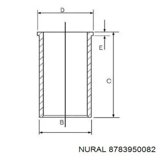 Купить 3465050 Yenmak Поршень в сборе