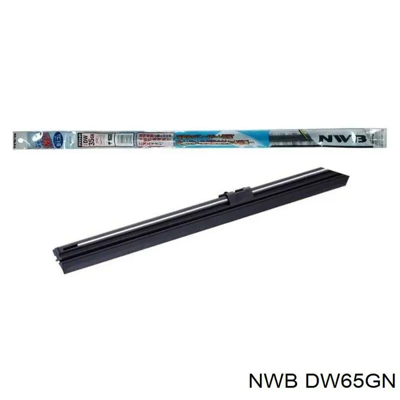 Goma del limpiaparabrisas lado conductor DW65GN NWB