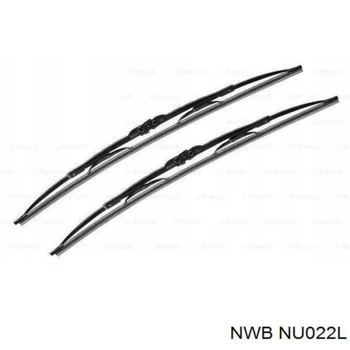 Щетка стеклоочистителя лобового стекла, водительская NWB NU022L цена, от 9.45 USD