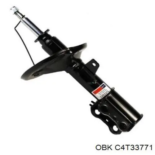 C4T33771 OBK Пружина передней подвески