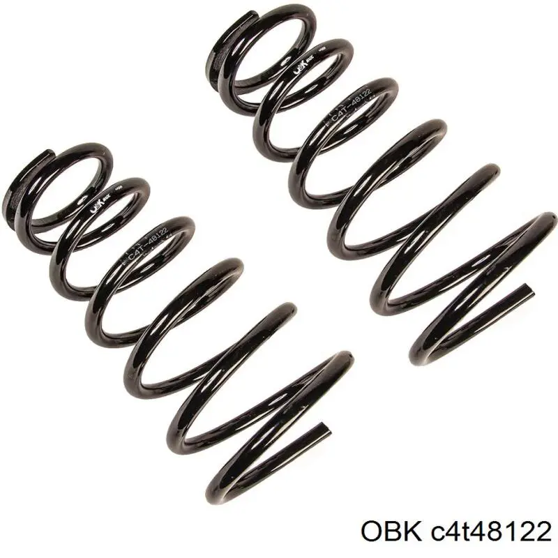 C4T48122 OBK Пружина подвески задняя