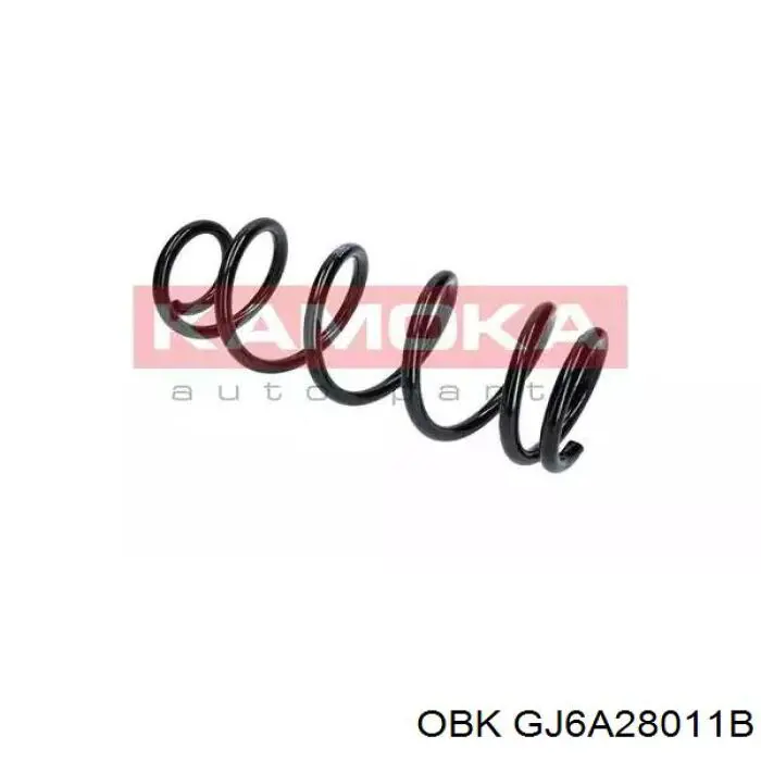 GJ6A28011B OBK Пружина подвески задняя
