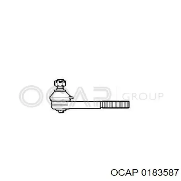 0183587 Ocap наконечник рулевой тяги внешний