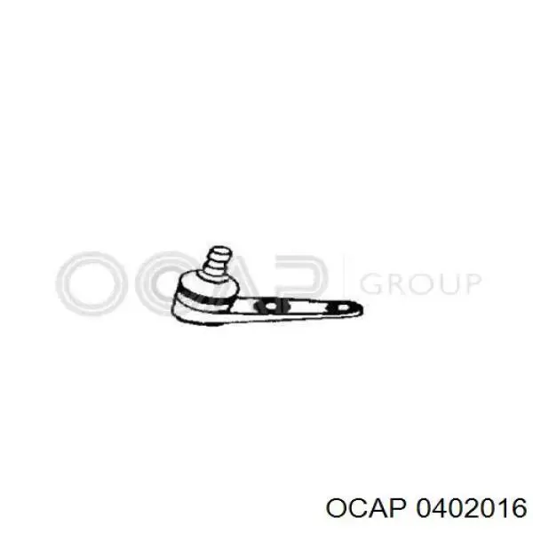 0402016 Ocap шаровая опора нижняя