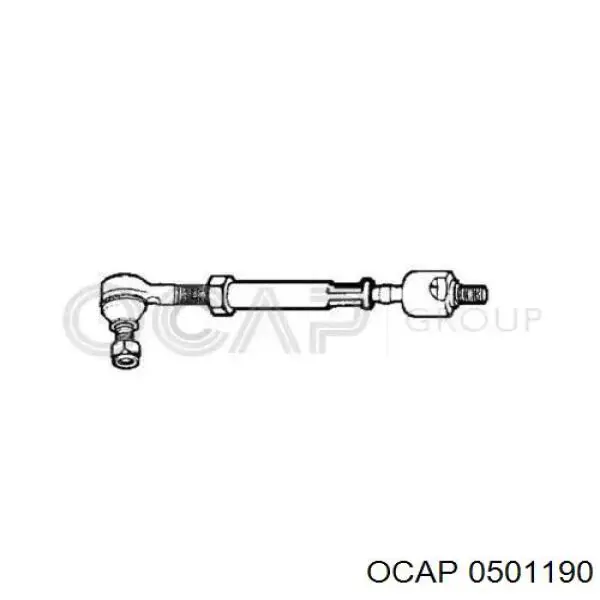 Рулевая тяга в сборе на Renault 14  121