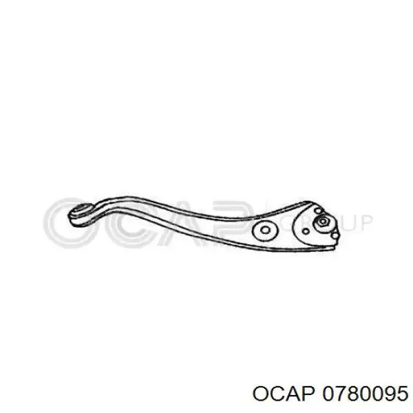 0780095 Ocap рычаг передней подвески нижний правый