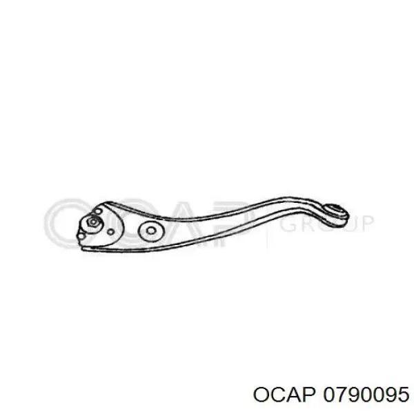 0790095 Ocap рычаг передней подвески нижний левый
