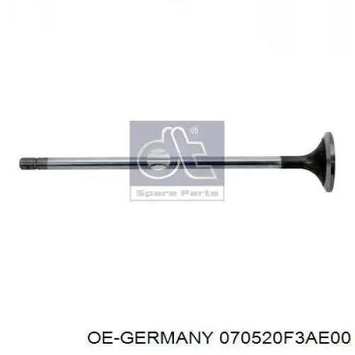 070520F3AE00 OE Germany клапан выпускной