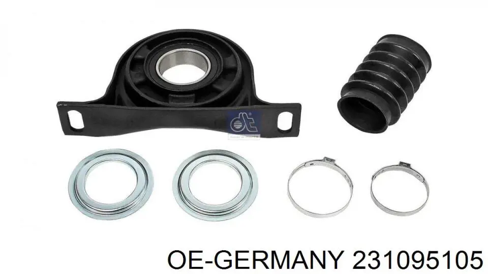 Карданный подшипник OE Germany 231095105 цена, от 45.29 USD