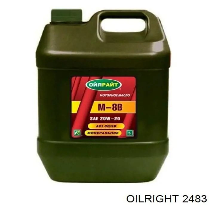 Моторное масло Oilright М-8В 20W-20 Минеральное 10л (2483)
