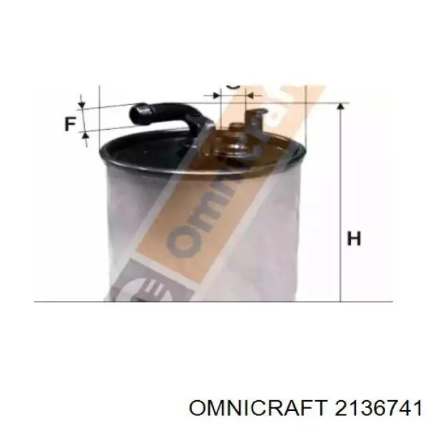 Топливный фильтр 2136741 Omnicraft