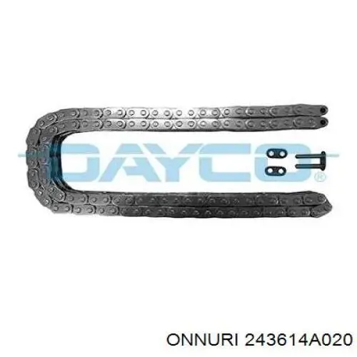 Цепь привода распредвала Zuiko 243614A020ZUHY цена, от 43.28 USD