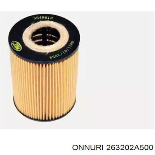 Filtro de aceite 263202A500 Onnuri