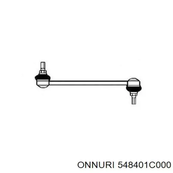 Стойка стабилизатора переднего правая 548401C000 Onnuri