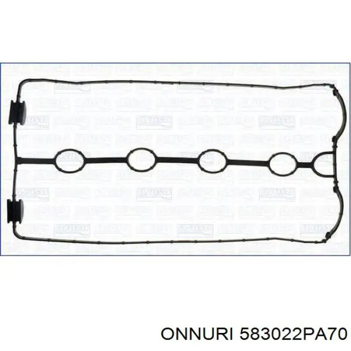 Колодки тормозные задние дисковые Onnuri 583022PA70