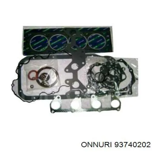 Комплект прокладок двигателя полный ONNURI 93740202