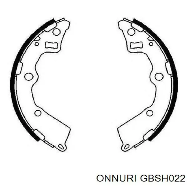 Колодки ручника 362639J Jurid/Bendix