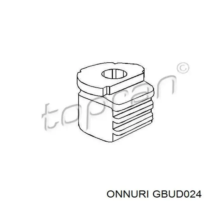 Сайлентблок переднего нижнего рычага GBUD024 Onnuri