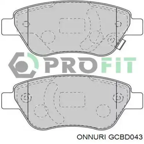 GCBD043 Onnuri Трос ручного тормоза задний правый/левый