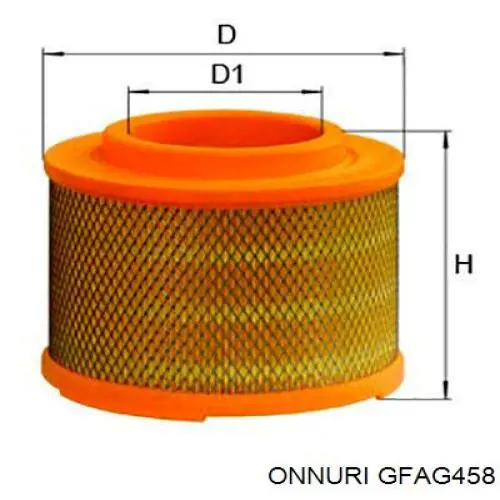 GFAG458 Onnuri воздушный фильтр