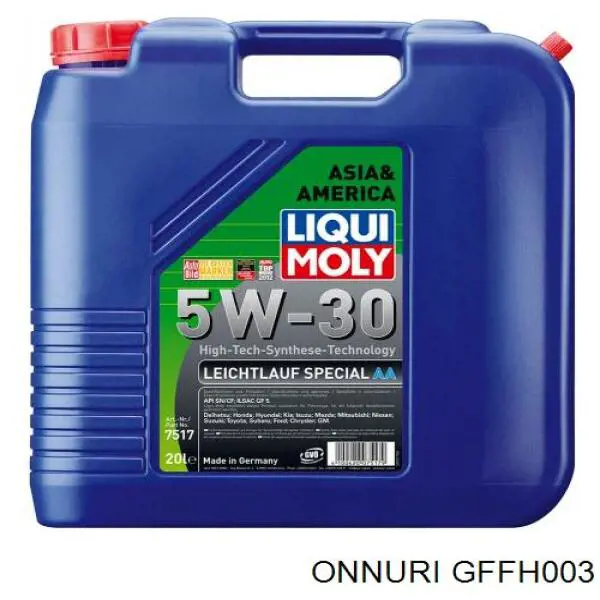 Купить GFFH003 Onnuri Фильтр-отстойник топлива грубой очистки