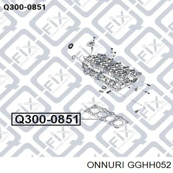 GGHH052 Onnuri прокладка гбц