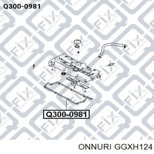 GGXH124 Onnuri прокладка клапанной крышки