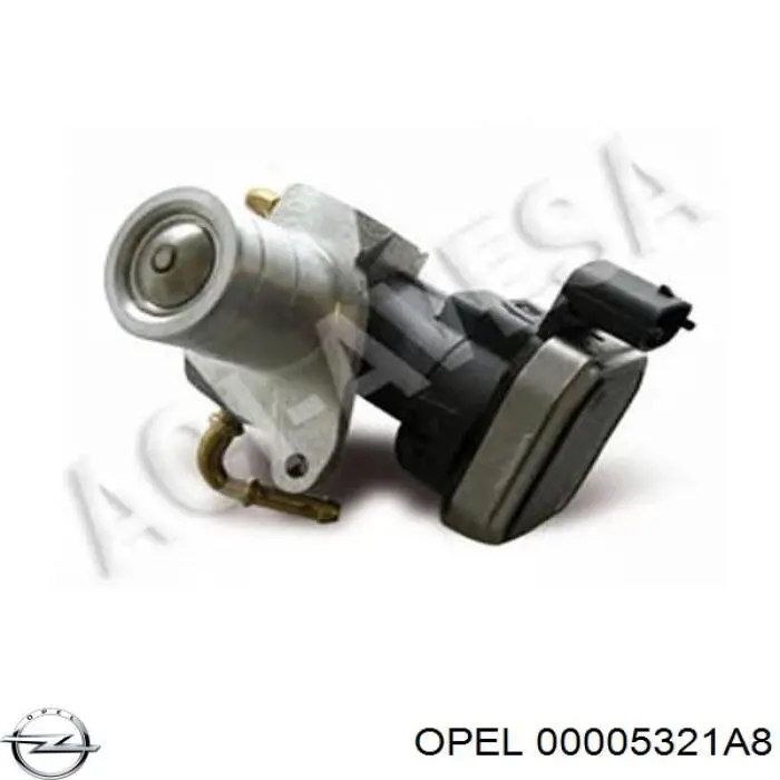 Байпасный клапан EGR, рециркуляции газов Opel 00005321A8 цена, от 63.01 USD