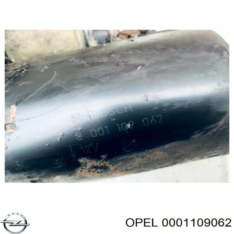 Стартер двигателя Opel 0001109062