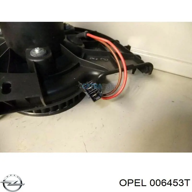 Купить 006453T Opel Электродвигатели (электродвигатель отопителя) или розетка прицепа штепсельная