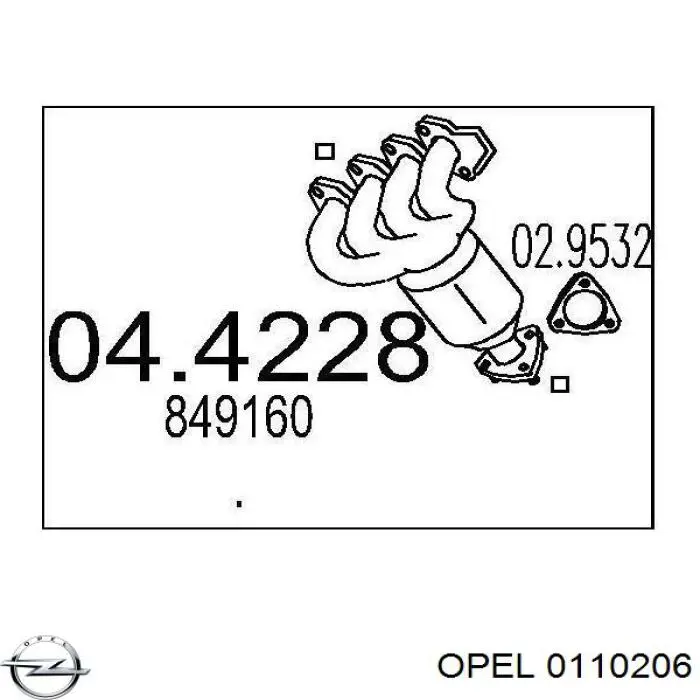 Молдинг лобового стекла верхний на Opel Corsa C 