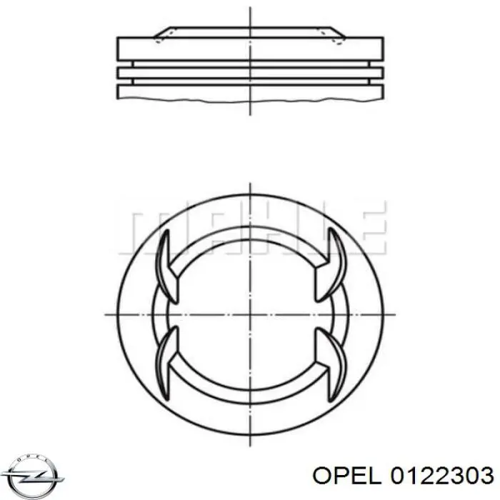 0122303 Opel 