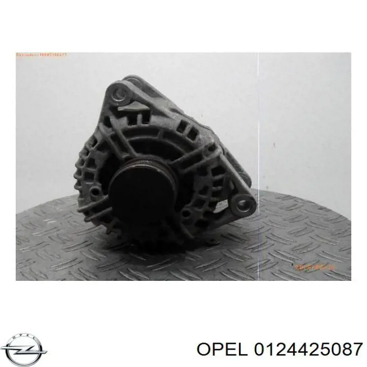 0124425087 Opel генератор
