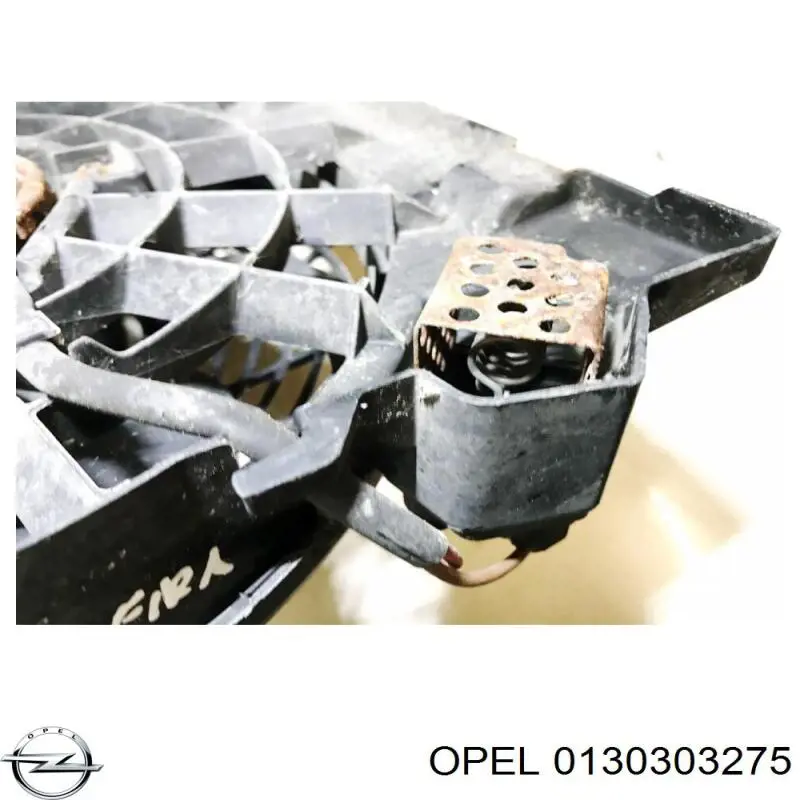 Купить 9132916 Opel Электровентилятор охлаждения в сборе (мотор+крыльчатка)