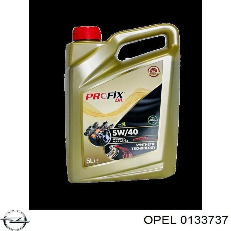 133737 Opel Замок двери задней левой