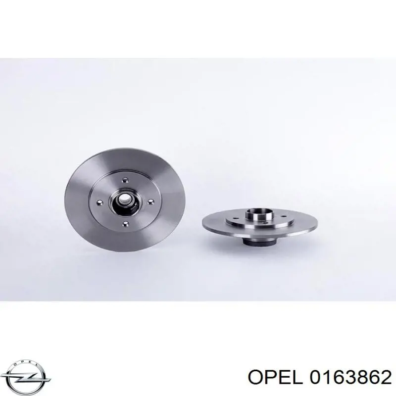 163862 Opel молдинг лобового стекла нижний