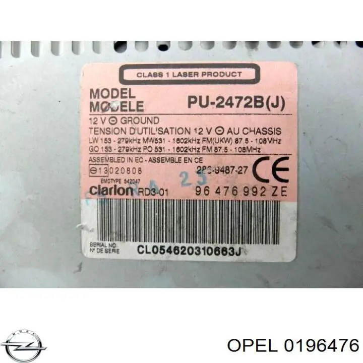 90437590 Opel 
