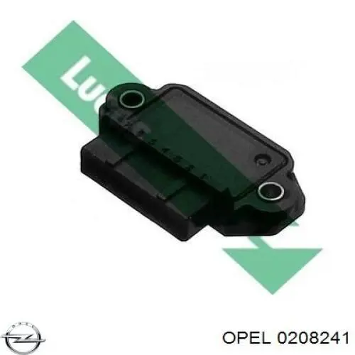 0208241 Opel модуль зажигания (коммутатор)