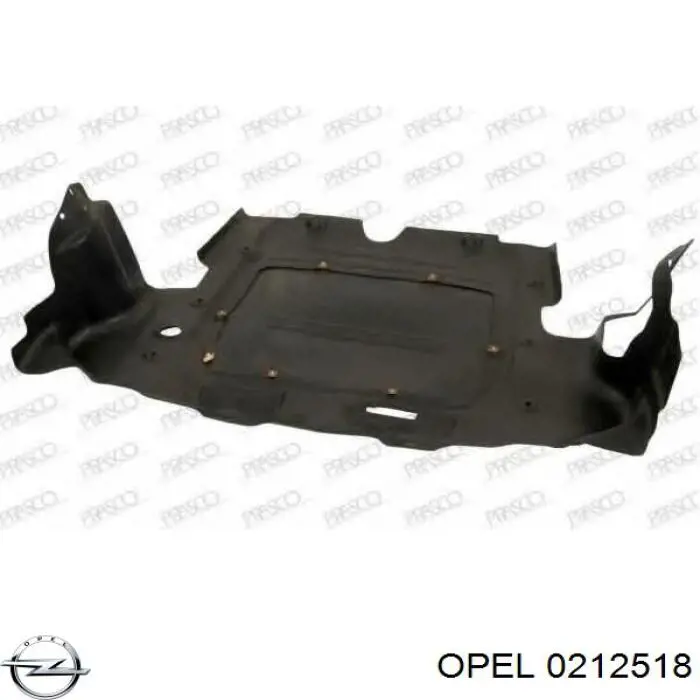 Защита двигателя 212518 Opel